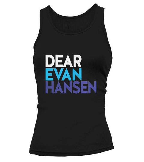 Official Evan Hansen Dark Colors Tank top Woman
