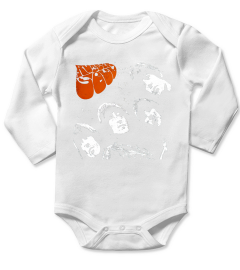 The Beatles Rubber Soul Long Sleeve Baby One-Piece