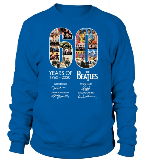60 YEARS OF THE BEATLES Sweatshirt Unisex