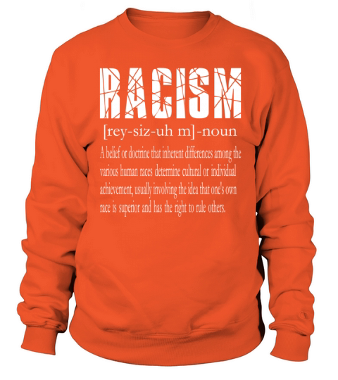 Racism Awareness Tees Men's Sweatshirt