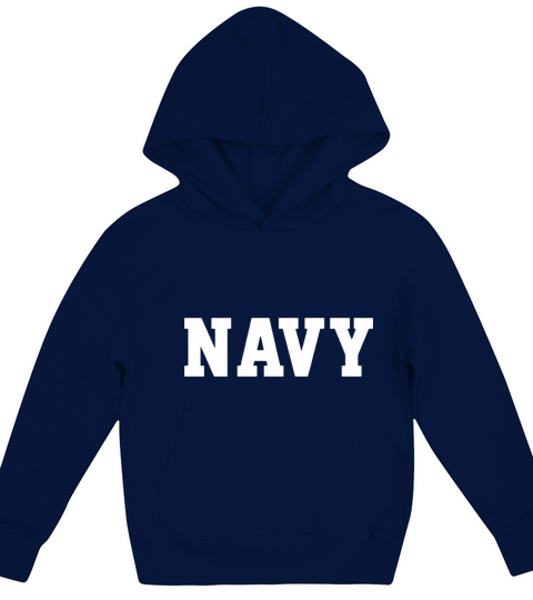 NAVY PT US Military Workout Bodybuilding Kids Hoodie