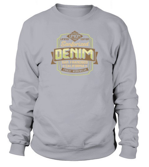 Vintage Denim Logo Men's Sweatshirt