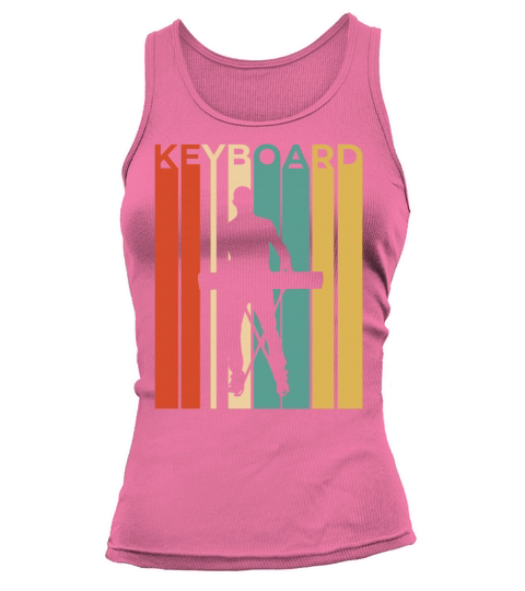 Vintage Keyboard - Keyboarder Music Piano Gift Women's Tank Top