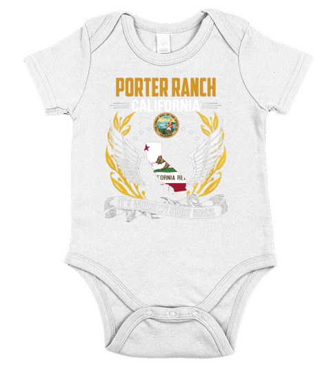 Porter Ranch, California - Its Where My Story Begins Short Sleeve Baby One-Piece