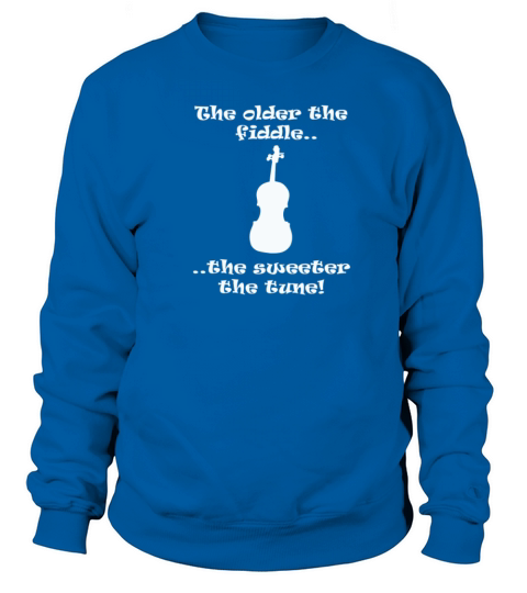 Funny Fiddle Violin Quote Design Women's Sweatshirt