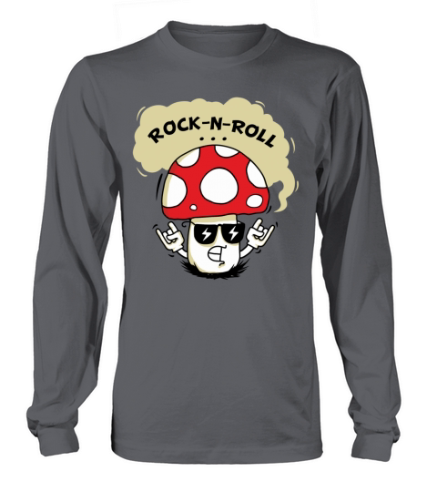 Rock-n-Roll Mushroom Women's Long Sleeve
