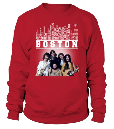 Boston Peace Of Mind Rock And Roll Band Thank You For The Memories Sweatshirt Unisex