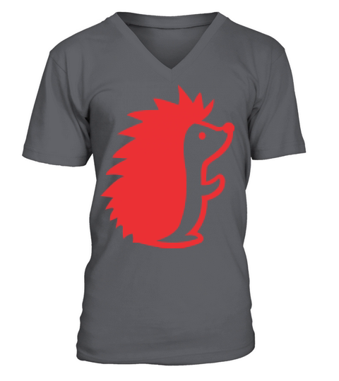 hedgehogs Men's V-Neck T-shirt