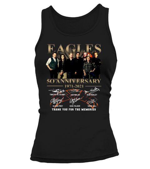 Eagles 50th anniversary thank you for the memories Tank top Woman