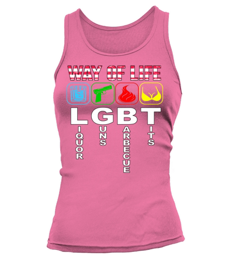 American Way of Life LGBT Parody Women's Tank Top