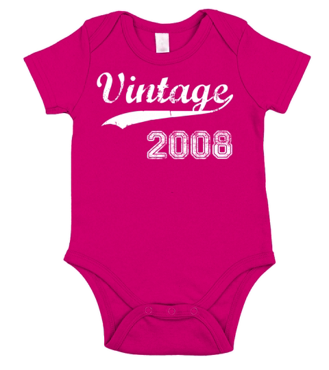 2008 Short Sleeve Baby One-Piece