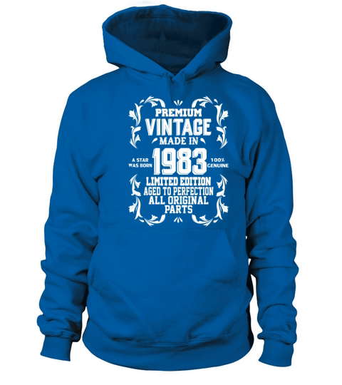 Premium Vintage 1983 Women's Hoodie