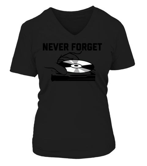 Never Forget Women's V-Neck T-shirt