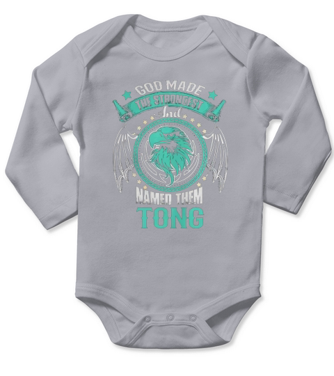 TONG shirt, TONG Family Name, TONG Funny Name Gifts T Shirt Long Sleeve Baby One-Piece