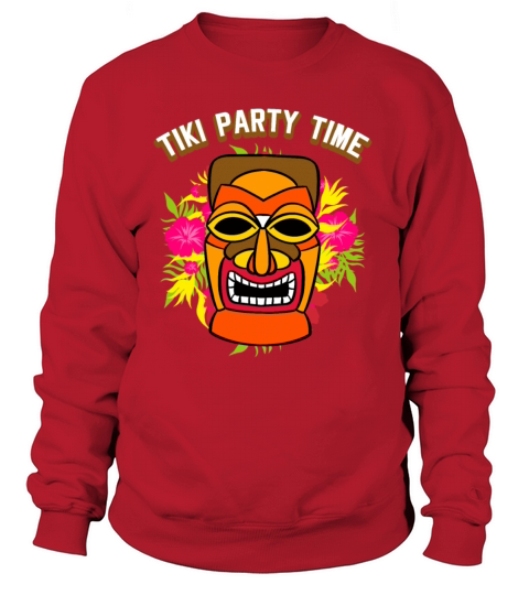 Hawaii Vacation Summer Luau Hawaiian Tiki Party Women's Sweatshirt