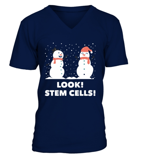 Funny Christmas Science Xmas Gift Ideas Men's V-Neck T-shirt