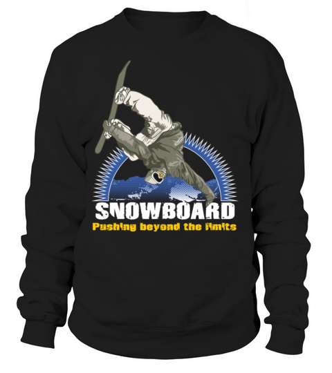 Snowboarder and sun Women's Sweatshirt