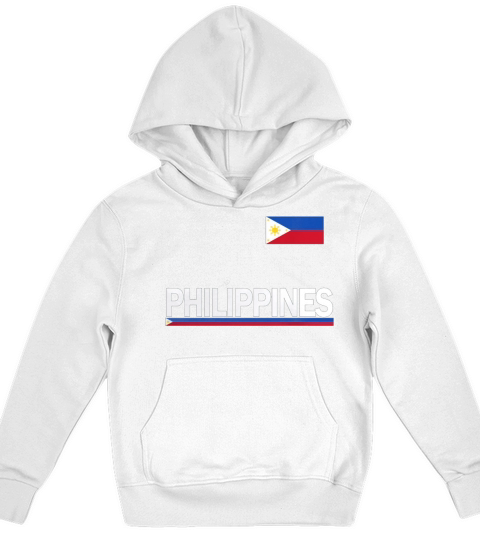 Philippines Flag Sports Jersey Filipino Shirt Kids Hoodie