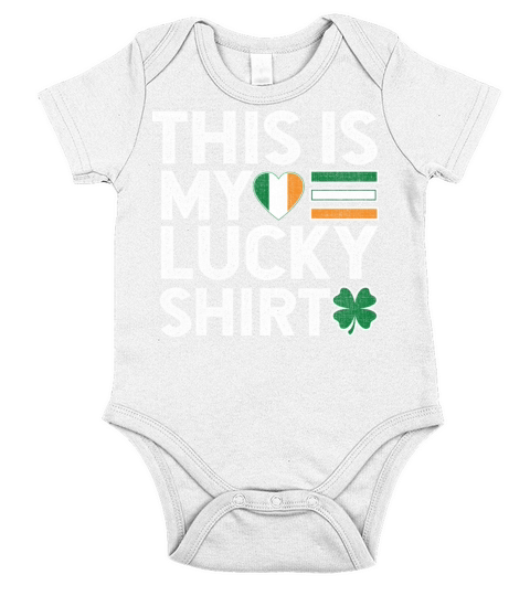 This is my lucky shirt Short Sleeve Baby One-Piece