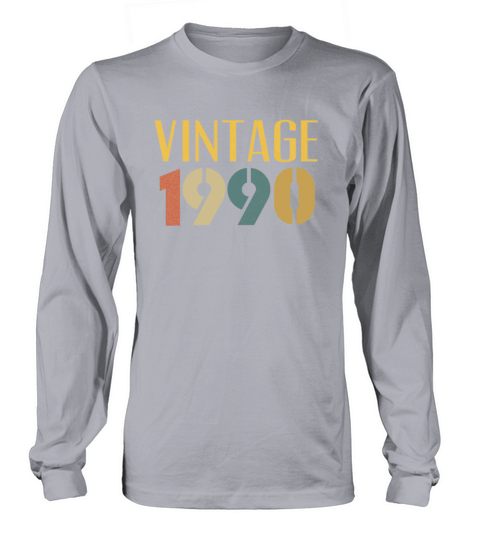 Vintage 1990 Cool 31st Birthday Gifts Men Women Women's Long Sleeve