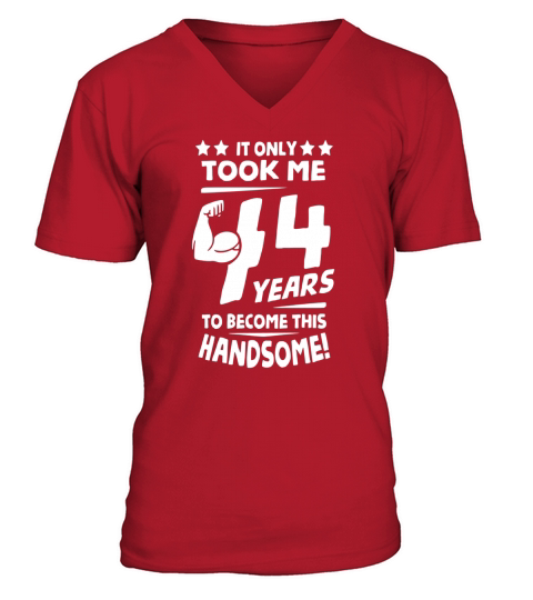 Funny 43rd Birthday for Men Turning 43 Years Old V-Neck T-shirt