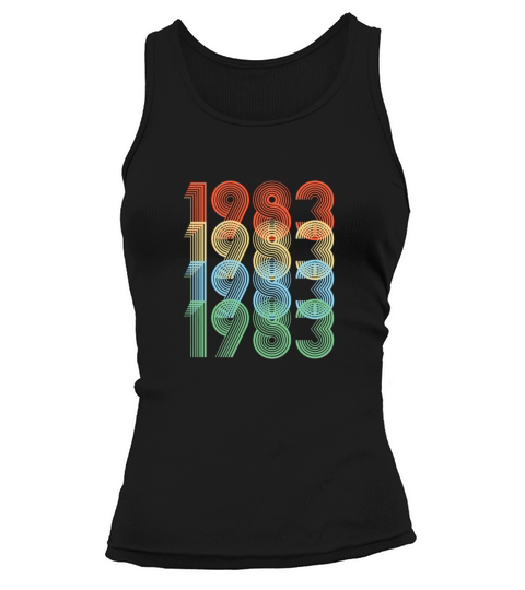 Vintage 1983 36Th Birthday T Gift Men Women Gift T Women's Tank Top
