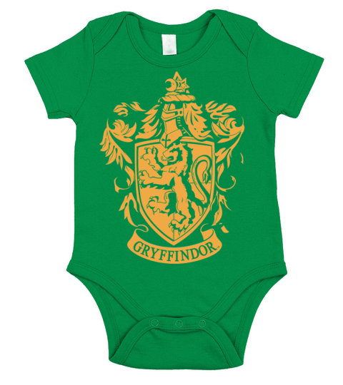 Harry Potter Gryffindor Coat of Arms Short Sleeve Baby One-Piece