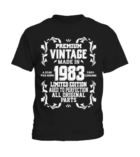 Premium Vintage 1983 Kids T-Shirt