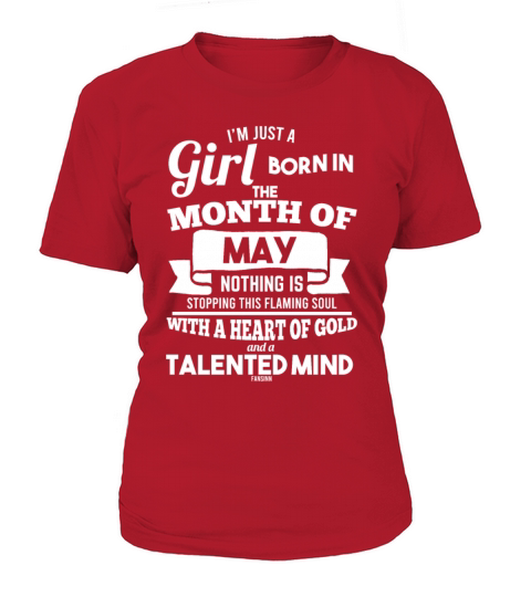 Girls Birthday May Saying woman Women's T-Shirt