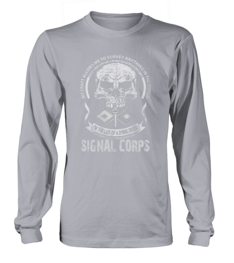 ARMY SIGNAL CORPS MY CRAFTArmy collection Long sleeved Unisex