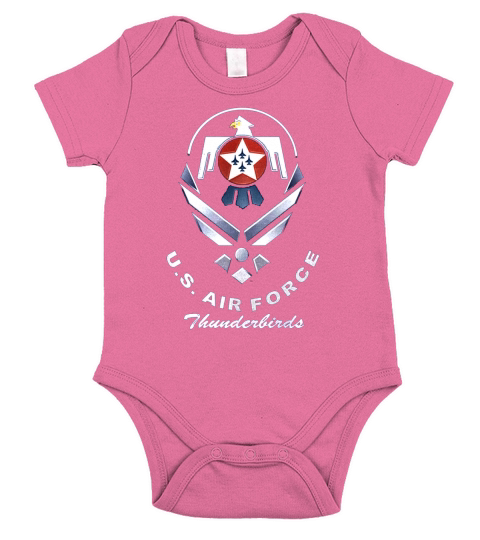 Thunderbirds Air Force Short Sleeve Baby One-Piece