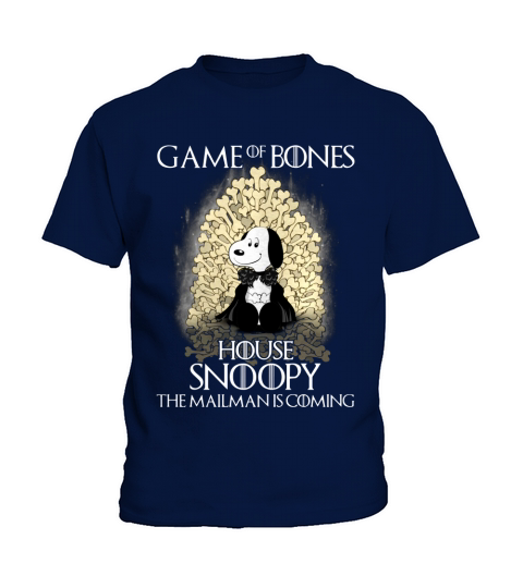 Game Of Bones Snoopy Tshirt Kids T-Shirt