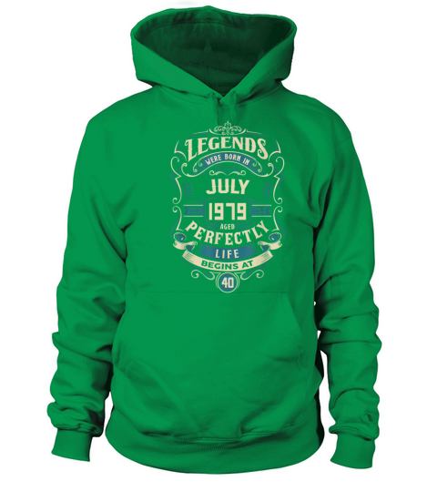 Retro Vintage July 1979 birthday Men's Hoodie
