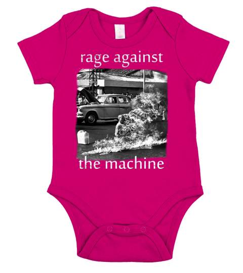Rage Against the Machine Short Sleeve Baby One-Piece
