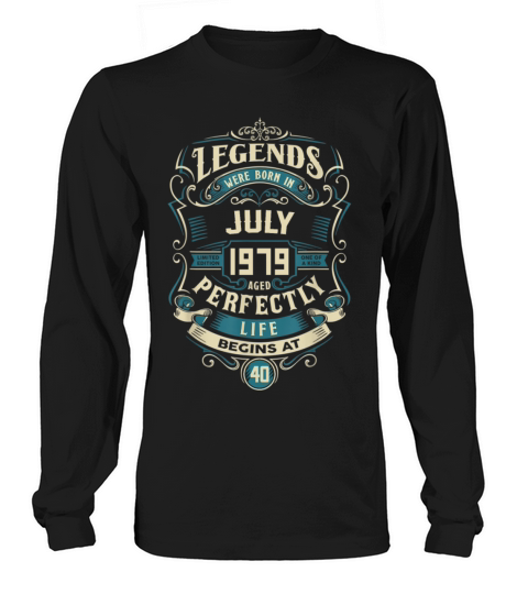 Retro Vintage July 1979 birthday Women's Long Sleeve