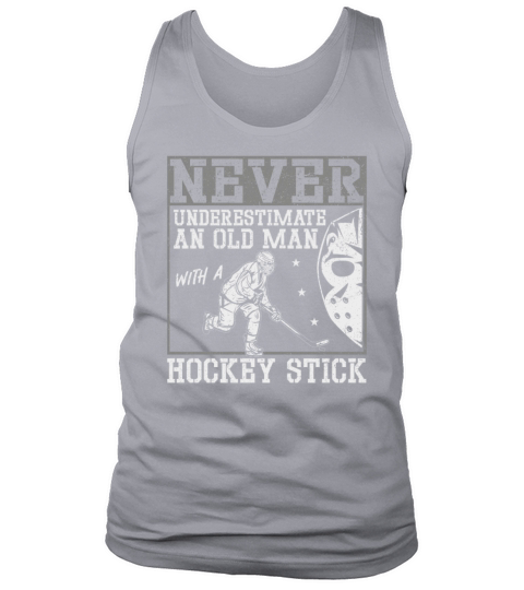 Ice Hockey Vintage Dad Father Men's Tank Top