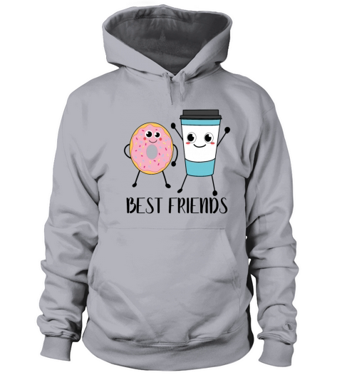 Best Friends - Donut and Coffee Women's Hoodie