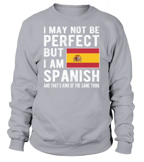 Proud Spanish Flag Spain Heritage Spanish Roots Women's Sweatshirt