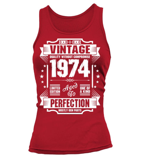 Vintage 1974 Perfection Women's Tank Top