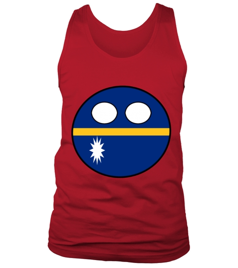 Countryball Laenderball Land Heimat Nauru Men's Tank Top