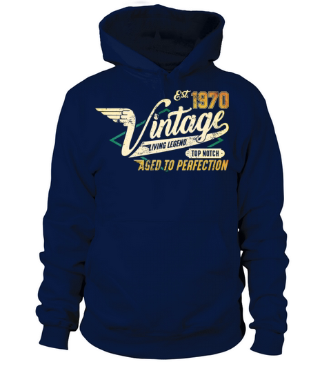 Vintage 1970 birthday gifts for men women bday Women's Hoodie