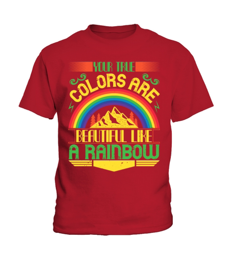 Rainbow - Color And Sunshine - 50 Kids T-Shirt