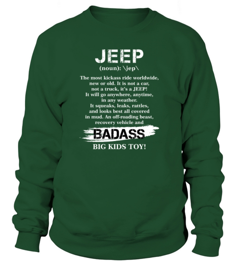 Jeep Badass Definition-Funny Women's Sweatshirt