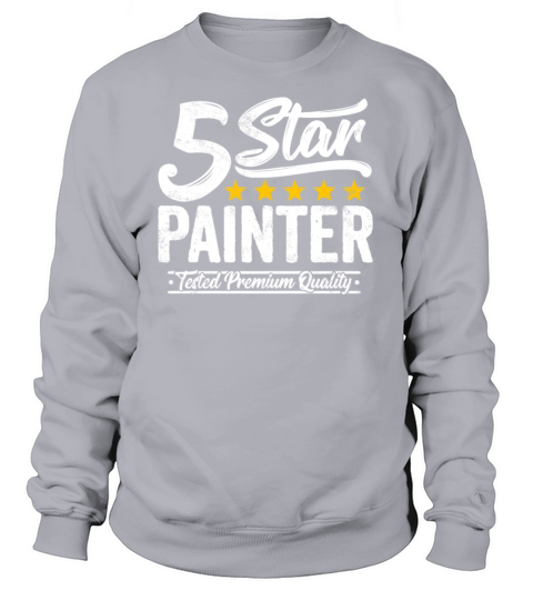 Best Painter Gift 5 Star Profession Job Workmate Women's Sweatshirt