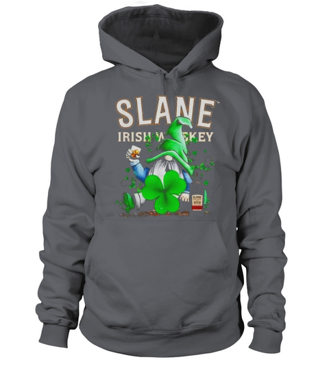 Gnome and Slane Irish Whiskey shamrock St Patrick’s Day shirt Women's Hoodie