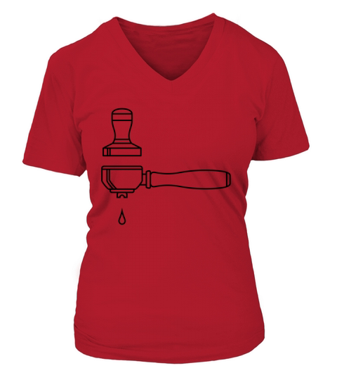 Espresso portafilter Women's V-Neck T-shirt