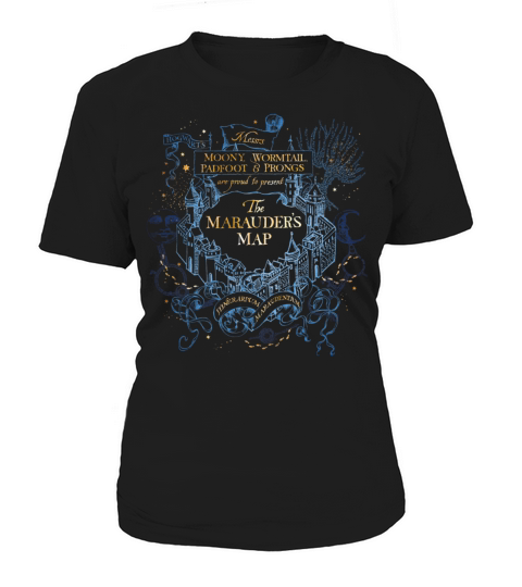 Harry Potter The Marauders Map Women's T-Shirt