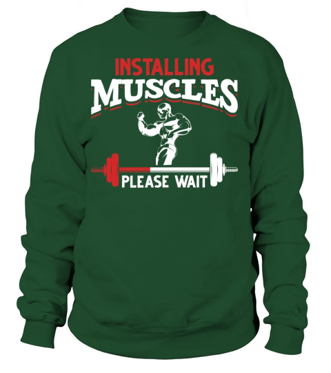 Funny Fitness Gym workout and Weightlifter Women's Sweatshirt