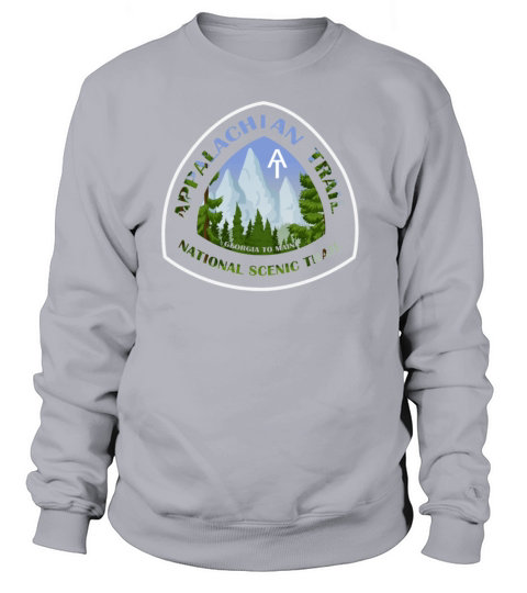 AT Appalachian National Scenic Hiking Trail Women's Sweatshirt